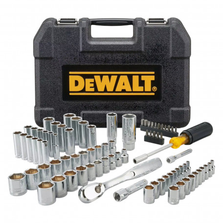 Набір головок та біт 1/4, 3/8. 84 предмети DeWALT (DWMT81531-1)