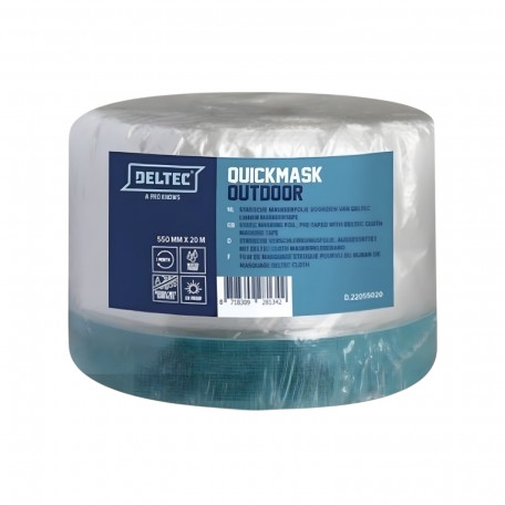 Маскувальна плівка Deltec Quick Mask Outdoor, 550 мм x 20 м (D.22055020)
