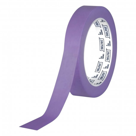 Малярна стрічка для чутливих поверхонь Deltec Masking Tape Purple "SENSITIVE" 18 мм x 50 м (D.ESP0701848)