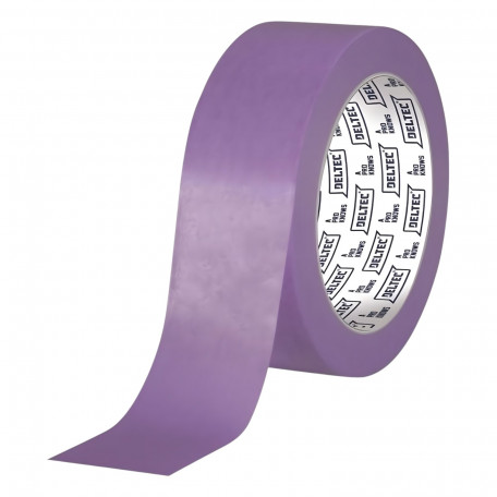 Малярна стрічка для чутливих поверхонь Deltec Masking Tape Purple "SENSITIVE" 36 мм x 50 м (D.ESP0703624)