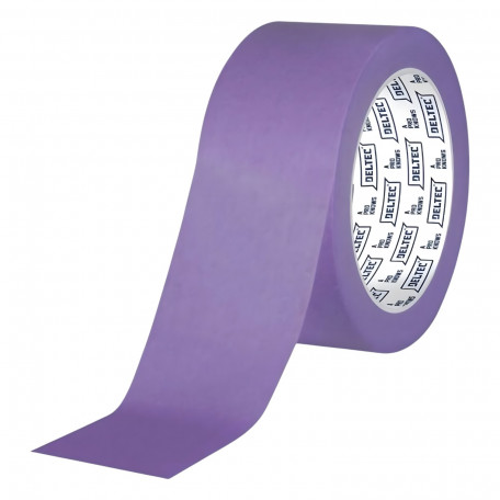 Малярна стрічка для чутливих поверхонь Deltec Masking Tape Purple "SENSITIVE" 48 мм x 50 м (D.ESP0704824)