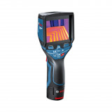 Тепловизор Bosch GTC 400 C Professional с 1 акб GBA 12V 2 Ah и з/п GAL 12V-40 в L-Boxx 136 (0601083101)