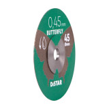Круг алмазний вiдрiзний Distar Butterfly 1A1R 45x0,45 мм., без тримача (11143158074)