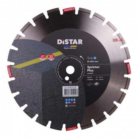 Круг алмазный отличный DISTAR 1A1RSS 400 Sprinter Plus (12485087026)