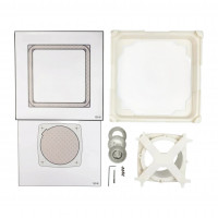 Витяжка прихованого монтажу EDPLIT 150 мм під плитку, (без розхідних матеріалів) (E30006)