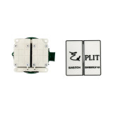 Скрытый двойной выключатель EDPLIT Invisi Switch, под плитку, белый (E40017)