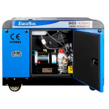 Генератор дизельный, с электростартером EnerSol SKDS-13EBAU, 998 кубов, 230/400В, 12 кВт, (SKDS-13EBAU)