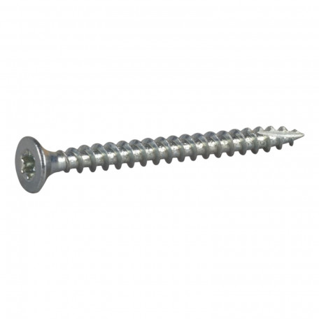 Шуруп Essve HG для ДСП к дереву 4,0 × 45 потай оцинк. TX20 (200 шт.) (123143)