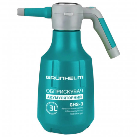 Обприскувач акумуляторний GRUNHELM GHS-3, 3л (131191)