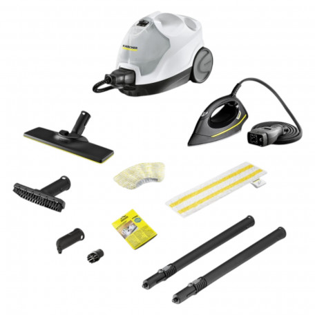 Пароочиститель KARCHER SC 4 EasyFix Iron с паровым утюгом и насадками (1.512-631.0)