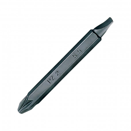 Бита двухсторонняя King Tony PZ2/SL5.5 (1/4"x60 мм) (1 шт.) (1360552Z)