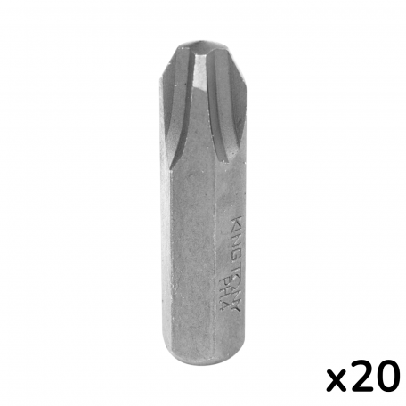 Бита торцевая, King Tony Phillips N4 (5/16"х36мм) (20 шт.) (183604P)