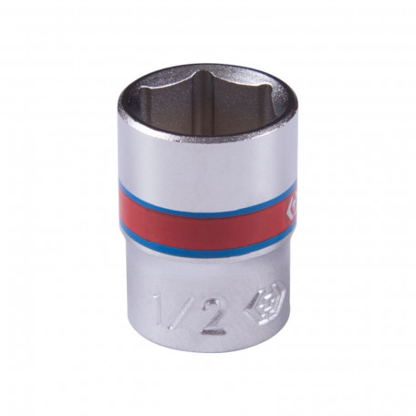 Головка торцева KING TONY 1/4, 1/2", 6-гранна. (233516S)