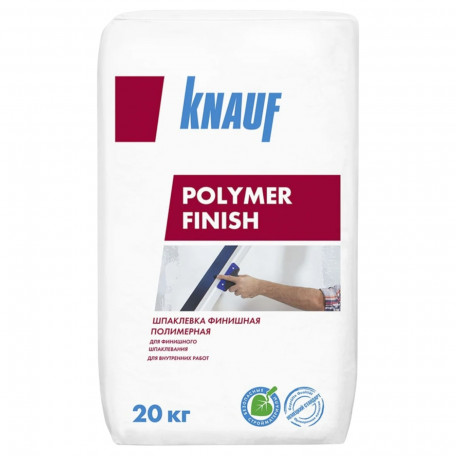 Шпаклевка финишная Knauf Polimer Finish для внутренних работ ручное нанесение 20 кг (591054)