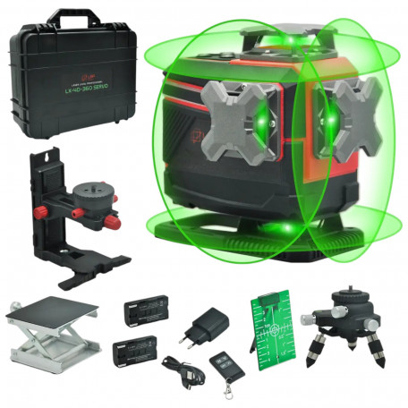 Лазерный уровень нивелир LSP LX 4 D 360 SERVO Professional (LSPLX-SERVO)