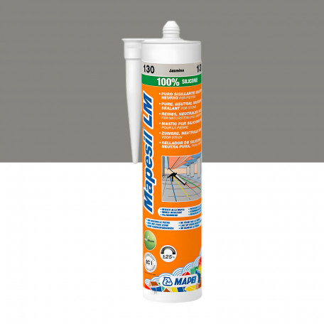 Силіконовий клей-герметик Mapei MAPESIL LM, №113, темно-сірий, 310 мл. (MP113LM)