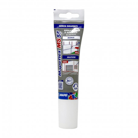 Еластичний тиксотропний клей-герметик Mapei Mapeflex MS 55 100 мл (MS55100)
