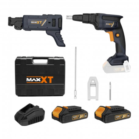 Шуруповерт для гіпсокартону MAXXT, 2 акумулятори (MDSG20V+MCM57P)