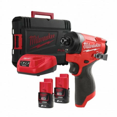 Шуруповерт ударний акумуляторний MILWAUKEE (170 Нм) M12 FID2-202Х (4933479877)