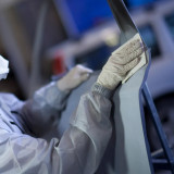 Шліфувальний папір на паралоновій основі Mirka GOLDFLEX SOFT, 115х125мм, Р600, перфорований, 1 шт.  (2912707061-1)