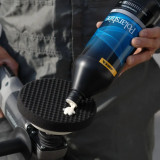 Полірувальний поролоновий пад Mirka, діаметр 150 мм, чорний, вафельний, м'який, 2 шт. (7993115021)