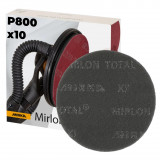 Шліфувальний круг Mirka MIRLON TOTAL, 225 мм, XF 800, чорний, 10 шт/уп (8122301081)