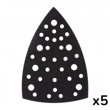 М'яка захисна підкладка Mirka, 100x152x152 мм, 32 отвори, 5 шт. (8295902011)