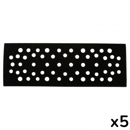 М'яка захисна підкладка Mirka, 70x198 мм, 56 отворів, 5 шт. (8299702011)
