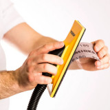 Шлифовальный блок Mirka Premium, желтый, 70x198 мм, 22 отверстия (8391500111)