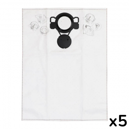 Мішки для пилу Mirka для пилососа DE 1025 L, 5 шт. (8999000211)