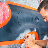 Малярная лента Mirka Masking Tape Orange Line 90 C, 36 мм х 45 м, 1 шт. (9191243601-1)
