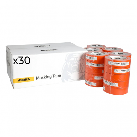 Малярная лента Mirka Masking Tape Orange Line 90 C, 30 мм х 45 м, 30 шт. (9191243001)