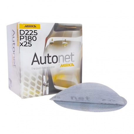 Сітчастий диск Mirka AUTONET, 225 мм, P180, 25 шт/уп (AE22302518)