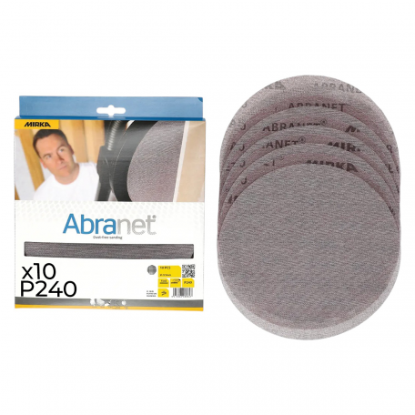 Шліфувальний круг Mirka Abranet D225/Р240, 10 шт/уп. (AE223F1025)