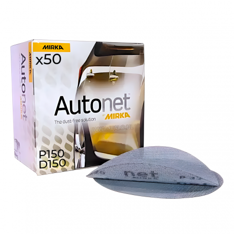 Сітчастий диск Mirka AUTONET, 150 мм, P150, 50 шт/уп (AE24105015)