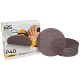 Шліфувальний круг Mirka Abranet Ace HD D225/Р40, 25 шт. (AH22302540)