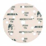 Шліфувальний круг Mirka MICROSTAR, 150 мм, 15 отворів, P2500, 50 шт/уп (FM61105096)