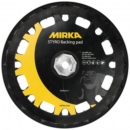 Основная платформа Mirka Styro, диаметр 225 мм, 8+1 отверстие (MIW9564411)