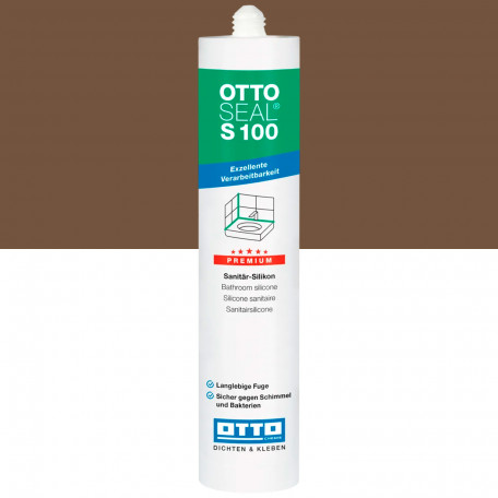 Санитарный силиконовый герметик OTTOSEAL S100 C75 коттофуге, 300 мл (1390300000075)