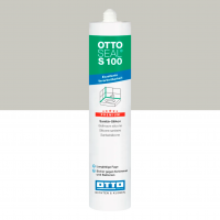 Силіконовий герметик OTTOSEAL S100 C8678 сріблясто-сірий матовий, 300 мл (1392300000094)