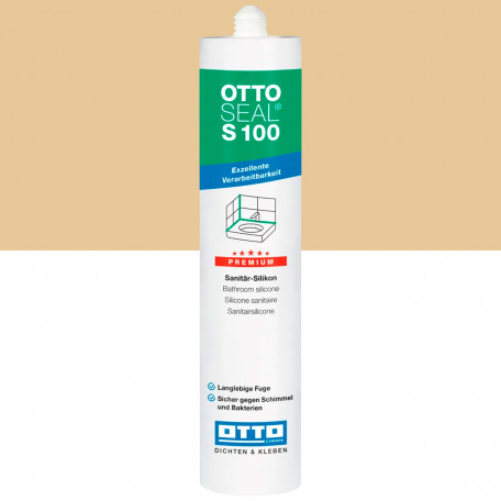 Силиконовый герметик OTTOSEAL S100 C1169 мельба, 300 мл (1397300000031)