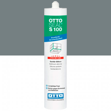 Силиконовый герметик OTTOSEAL S100 C1170 старосерый, 300 мл (1397300000033)