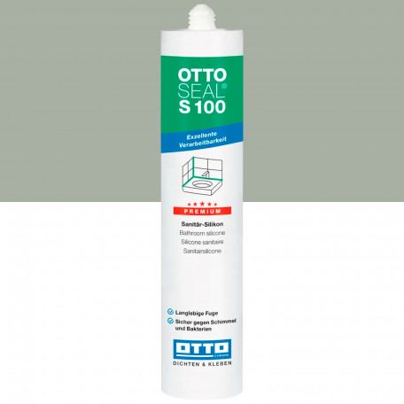 Силіконовий герметик OTTOSEAL S100 C501 світло-сірий 21, 300 мл (1398300000008)