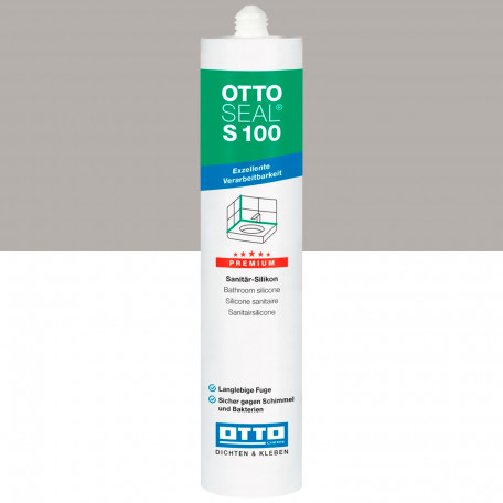 Силіконовий герметик OTTOSEAL S100 C776 сірий № 15, 300 мл (1398300000021)