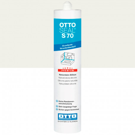 Силіконовий герметик OTTOSEAL S70 C08 жасмин, 310 мл (1901400000008)