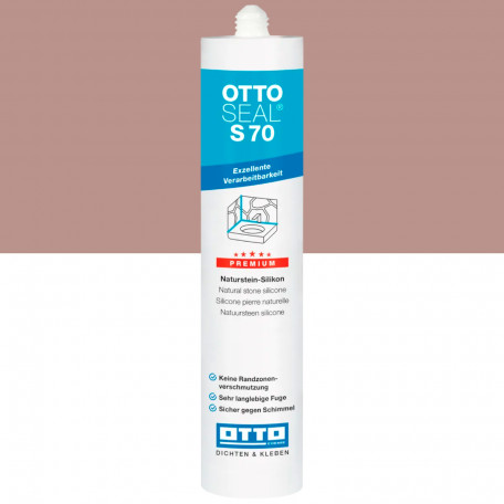 Силіконовий герметик OTTOSEAL S70 C26 Sunset захід сонця, 310 мл (1901400000026)