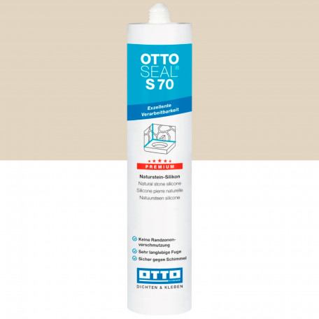 Силиконовый герметик OTTOSEAL S70 C84 пергамон, 310 мл (1901400000084)