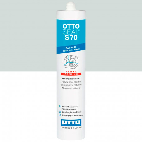 Силиконовый герметик OTTOSEAL S70 C197 нержавейка, 310 мл (1901400000098)