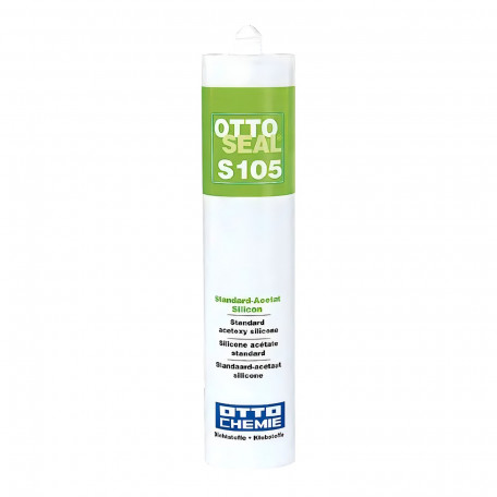 Уксусный герметик Ottoseal S105 C116 белый лед 102 310 мл (8EVOBGH0201)