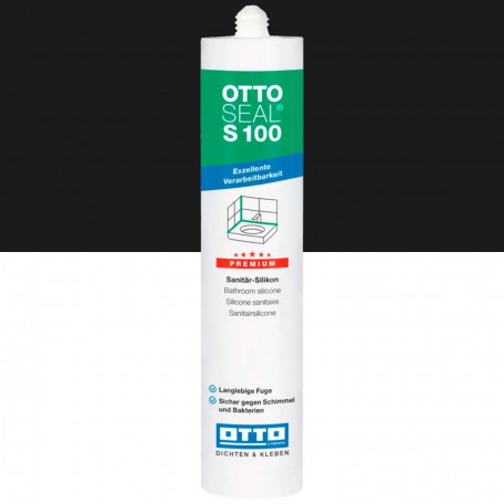 Силіконовий герметик OTTOSEAL S100 С5176 графіт 140, 300 мл (OTS100C5176)